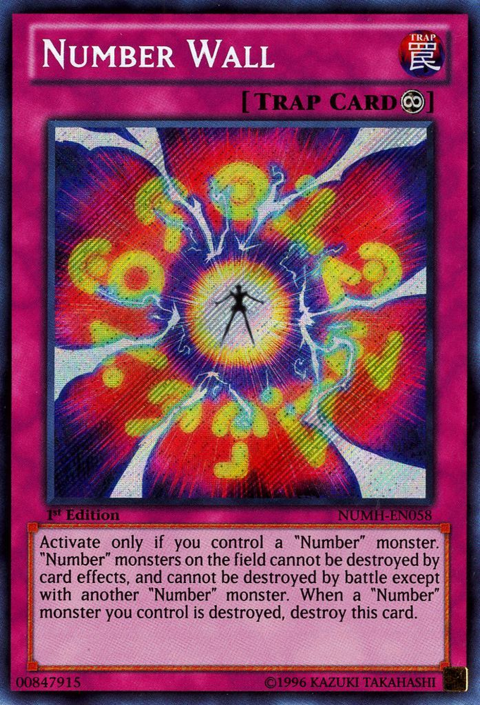 Number Wall [NUMH-EN058] Secret Rare 