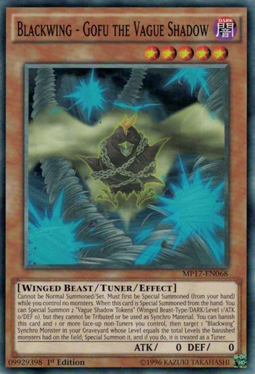 Blackwing - Gofu the Vague Shadow [MP17-EN068] Common 