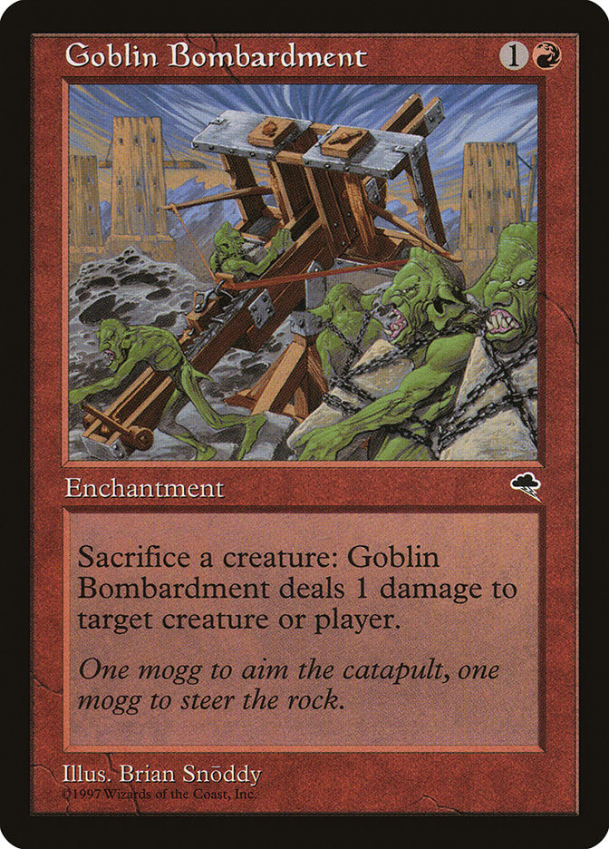 Goblin Bombardment [Tempest] 