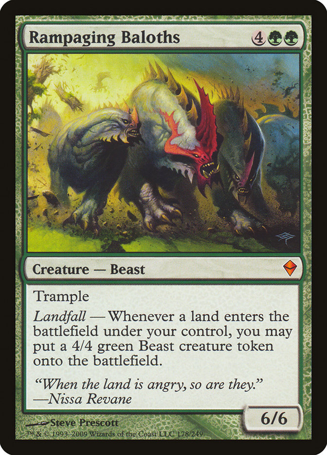 Rampaging Baloths [Zendikar] 