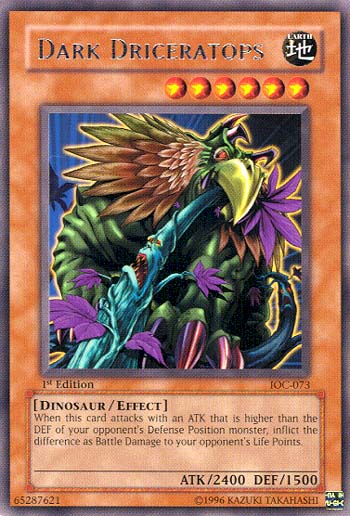 Dark Driceratops [IOC-073] Rare 