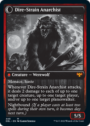 Volatile Arsonist // Dire-Strain Anarchist [Innistrad: Double Feature] 