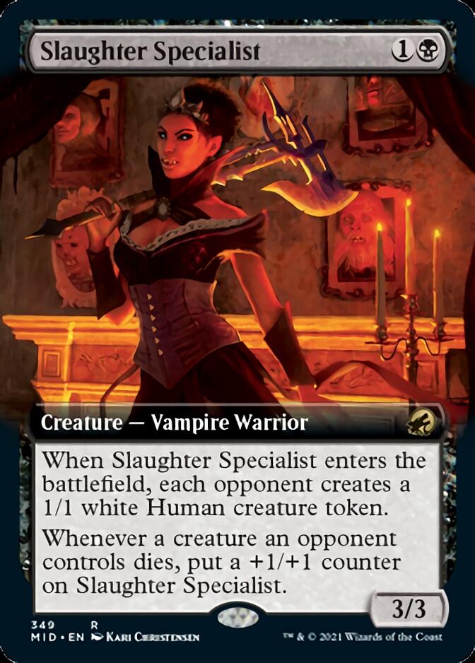 Slaughter Specialist (Extended Art) [Innistrad: Midnight Hunt] 