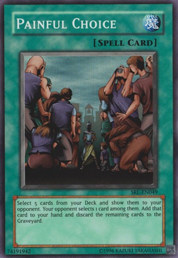 Painful Choice [SRL-EN049] Super Rare 