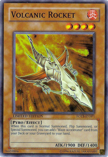 Volcanic Rocket [FOTB-ENSP1] Super Rare 