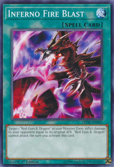 Inferno Fire Blast [LEDU-EN007] Common 
