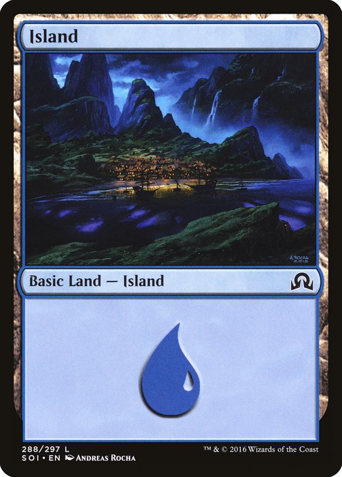 Island (288) [Shadows over Innistrad] 