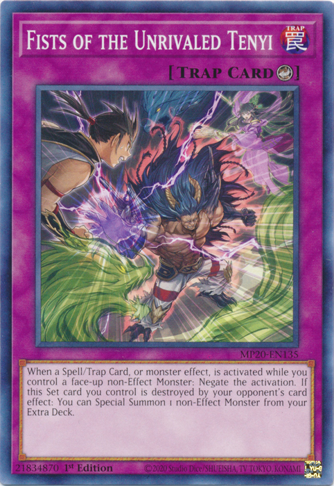 Fists of the Unrivaled Tenyi [MP20-EN135] Common 