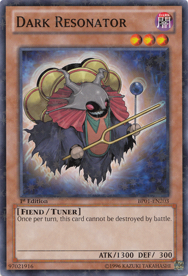 Dark Resonator [BP01-EN203] Starfoil Rare 