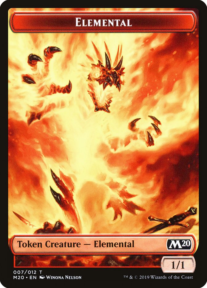 Elemental Token [Core Set 2020 Tokens] 