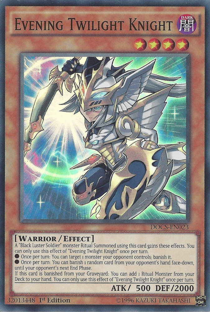 Evening Twilight Knight [DOCS-EN023] Super Rare 