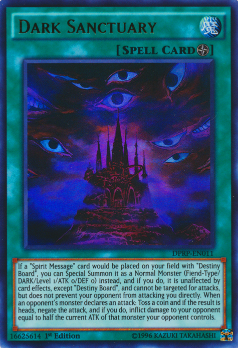 Dark Sanctuary [DPRP-EN011] Ultra Rare 
