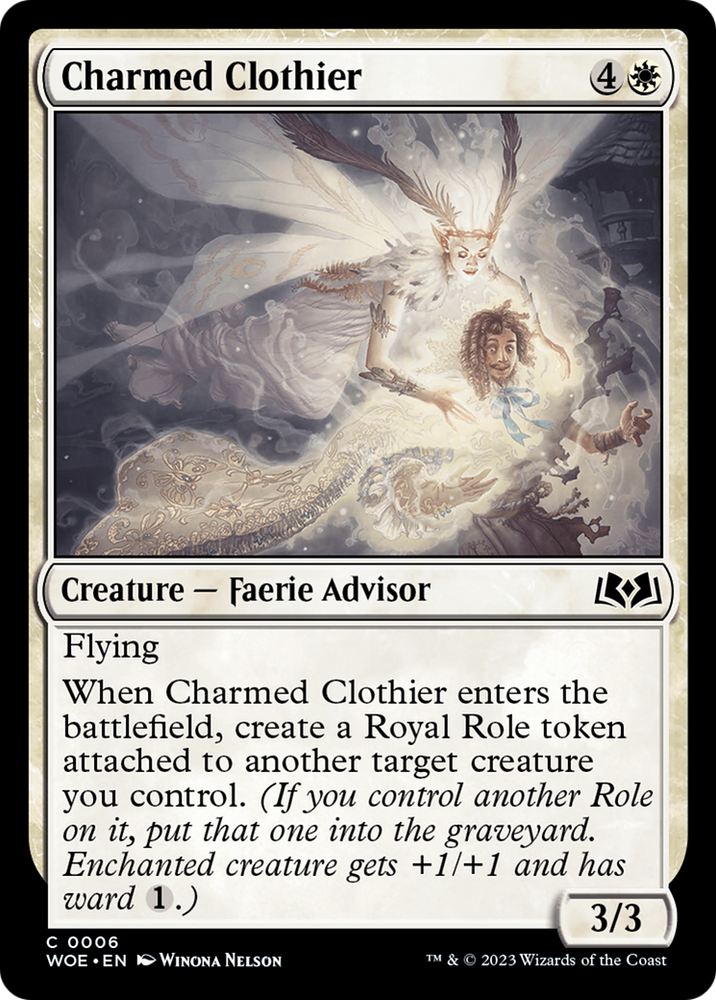 Charmed Clothier [Wilds of Eldraine] 