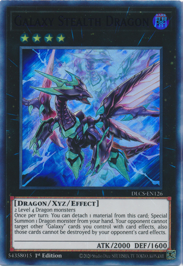 Galaxy Stealth Dragon (Purple) [DLCS-EN126] Ultra Rare 