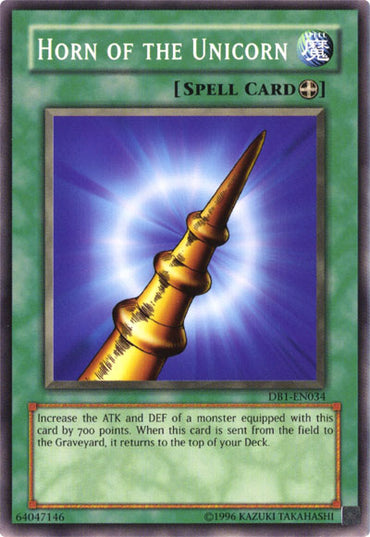 Horn of the Unicorn [DB1-EN034] Common 
