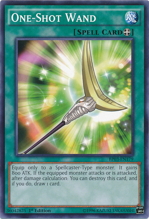 One-Shot Wand [BP03-EN179] Common 