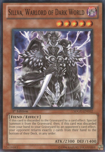 Sillva, Warlord of Dark World [SDGU-EN012] Common 