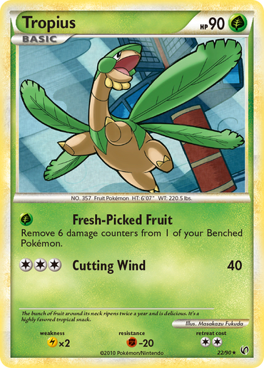 Tropius (22/90) [HeartGold & SoulSilver: Undaunted]