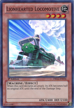 Lionhearted Locomotive [DRLG-EN036] Super Rare 