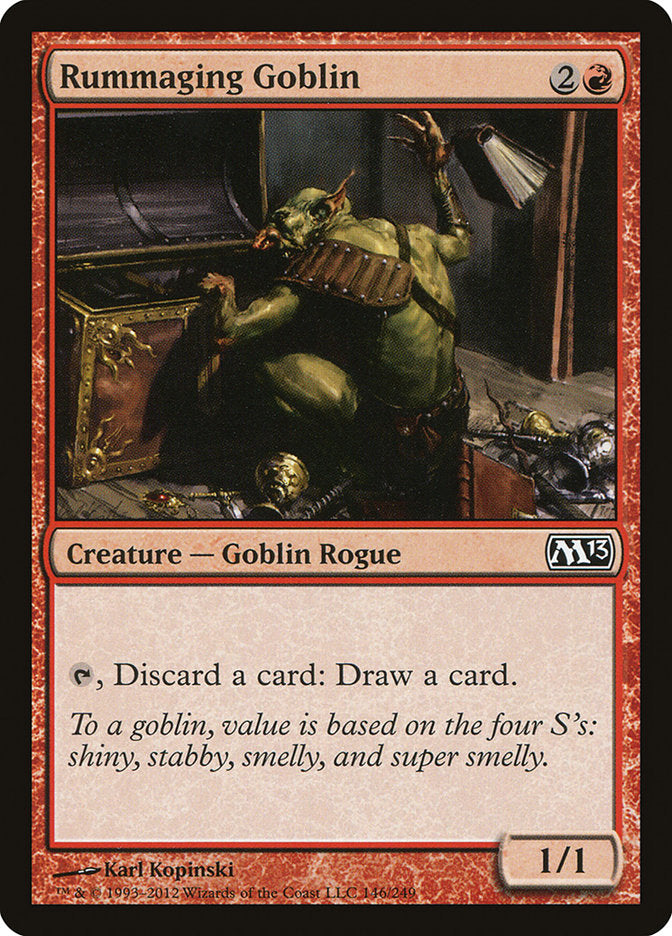 Rummaging Goblin [Magic 2013] 