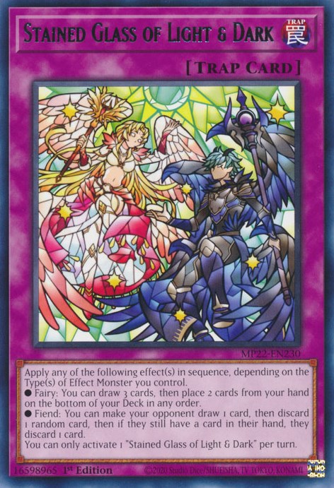 Stained Glass of Light &amp; Dark [MP22-EN230] Rare 