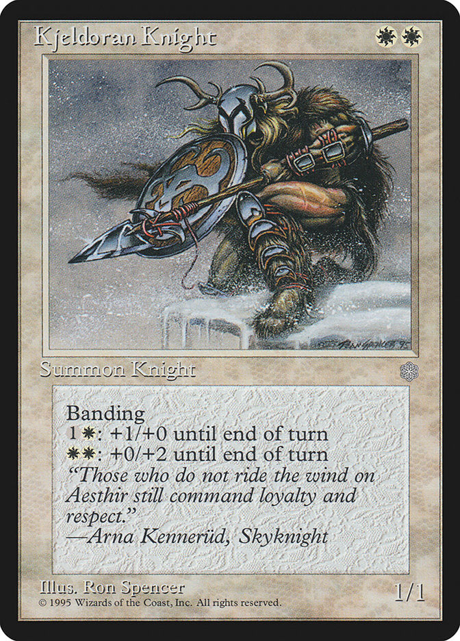 Kjeldoran Knight [Ice Age] 