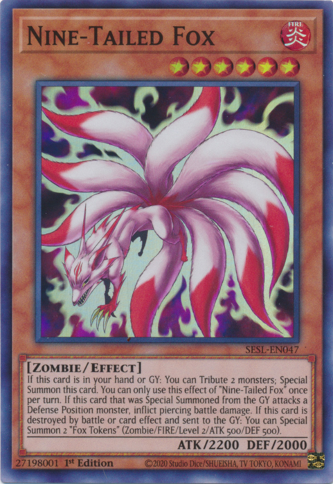 Nine-Tailed Fox [SESL-EN047] Super Rare 
