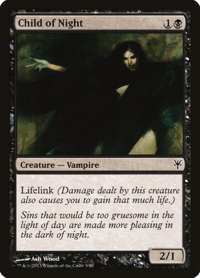 Child of Night [Duel Decks: Sorin vs. Tibalt] 