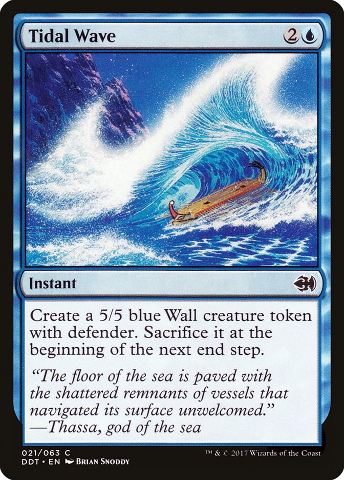 Tidal Wave [Duel Decks: Merfolk vs. Goblins] 