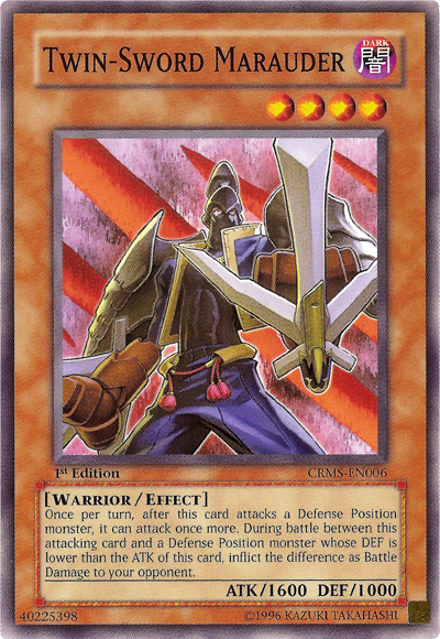 Twin-Sword Marauder [CRMS-EN006] Common 