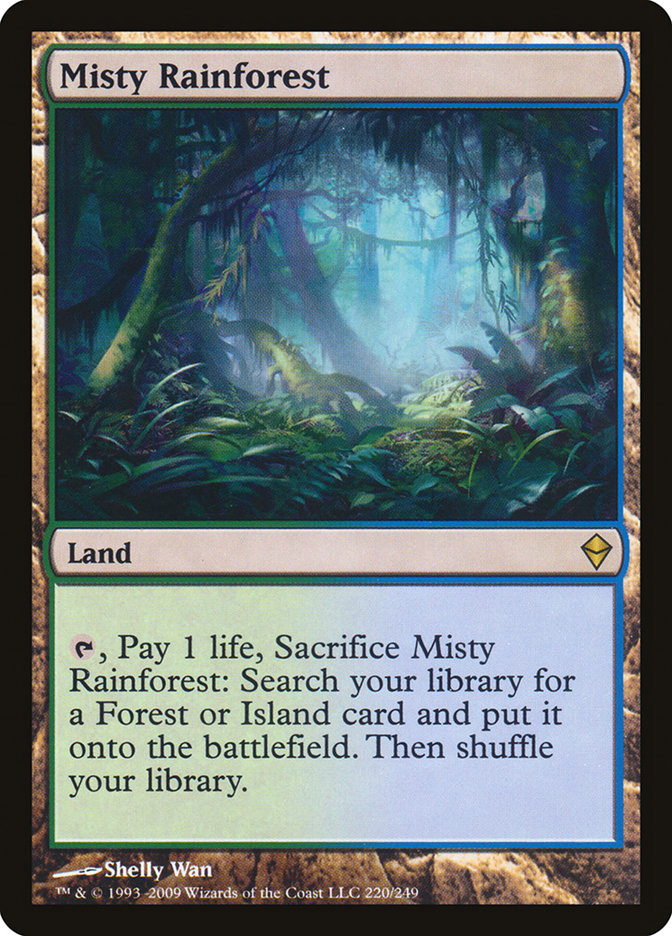 Misty Rainforest [Zendikar] 