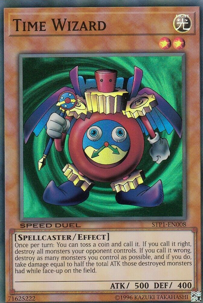 Time Wizard [STP1-EN008] Super Rare 