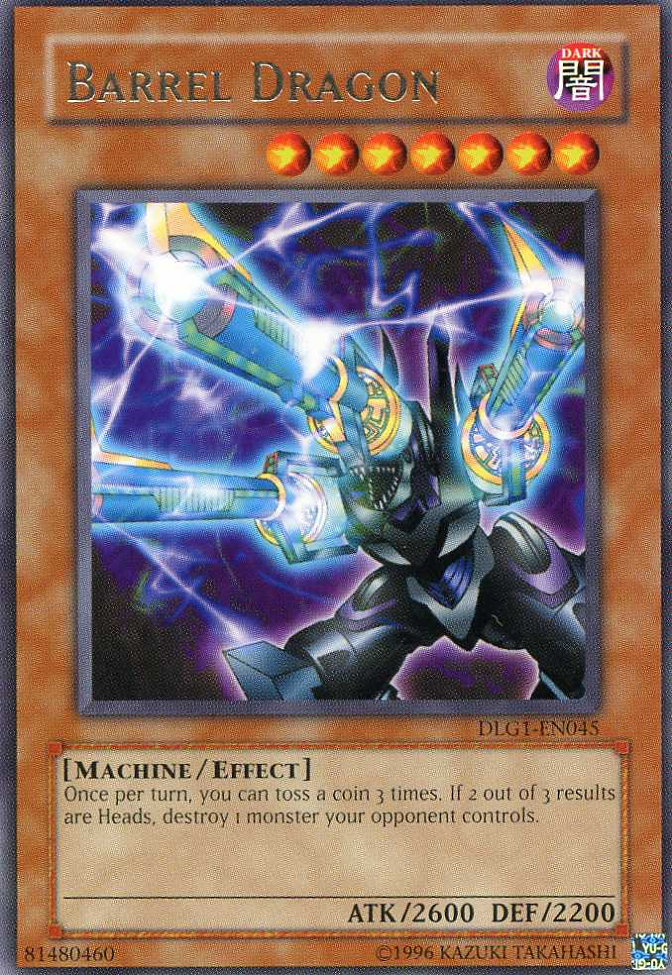 Barrel Dragon [DLG1-EN045] Rare 