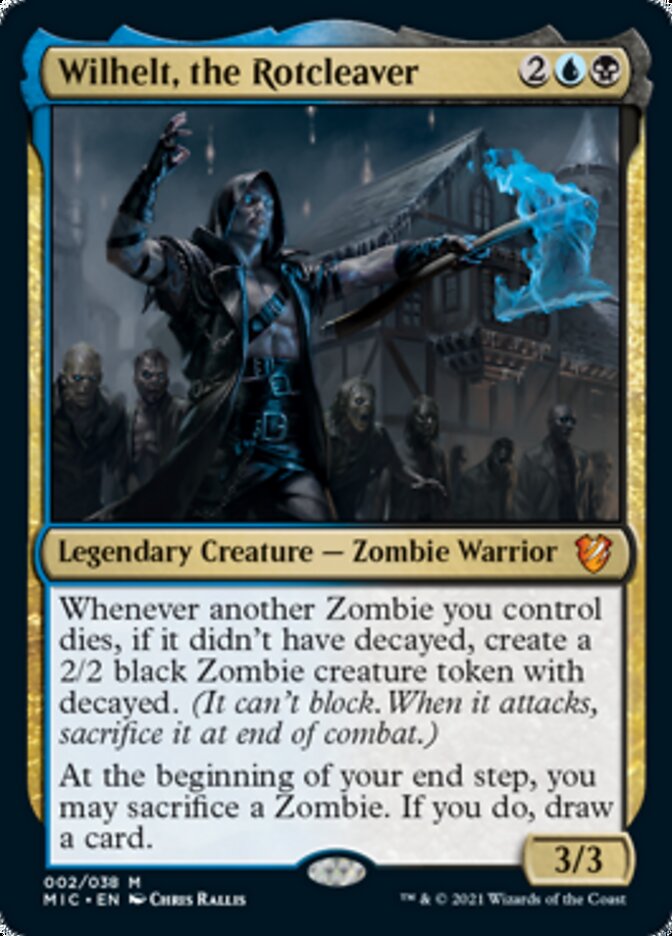 Wilhelt, the Rotcleaver (Display Commander) [Innistrad: Midnight Hunt Commander] 