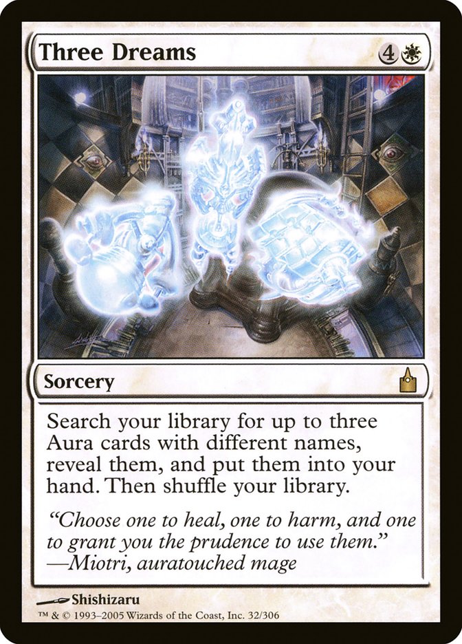 Three Dreams [Ravnica: City of Guilds] 