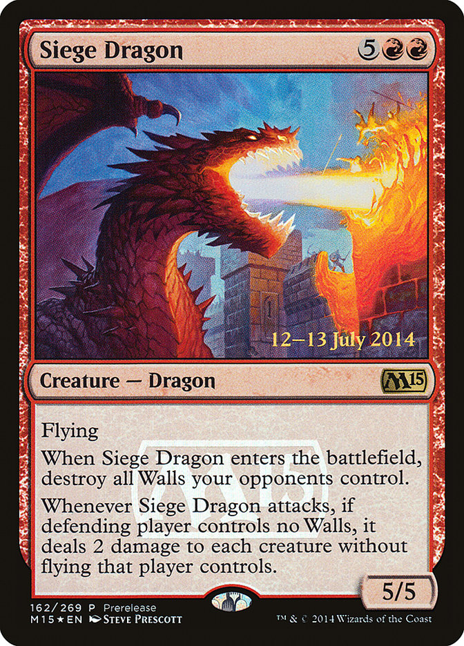 Siege Dragon [Magic 2015 Promos] 