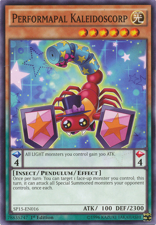Performapal Kaleidoscorp [SP15-EN016] Common 