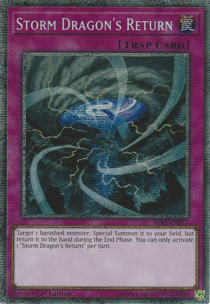 Storm Dragon's Return [RIRA-EN077] Starlight Rare 