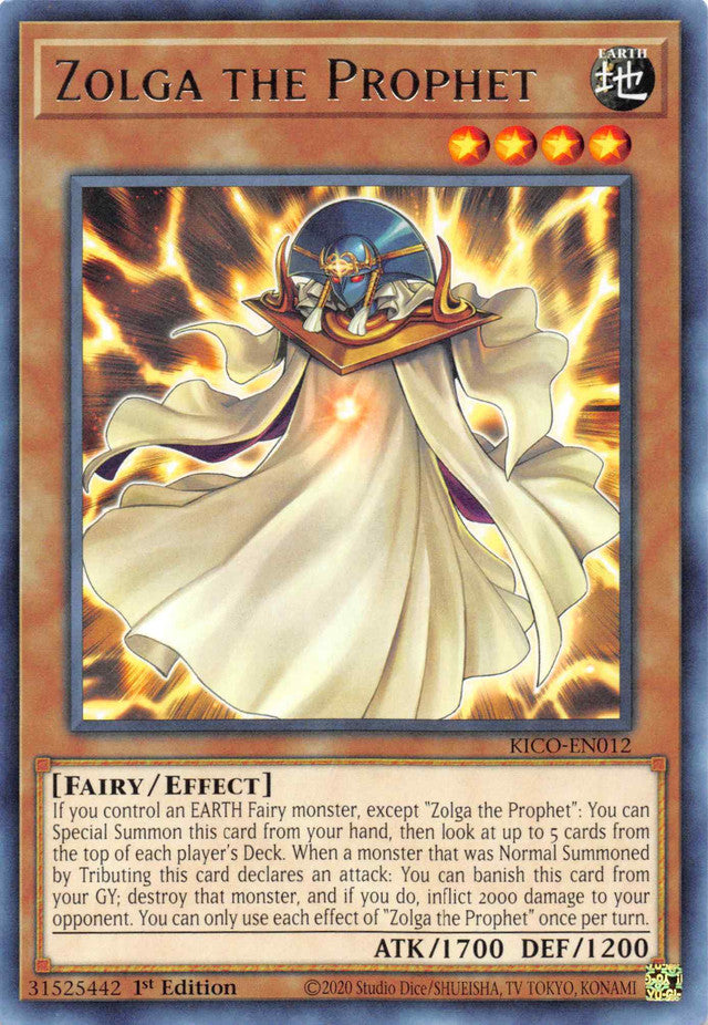 Zolga the Prophet (Rare) [KICO-EN012] Rare 