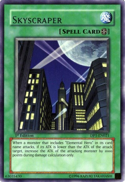 Skyscraper [DP1-EN021] Rare 