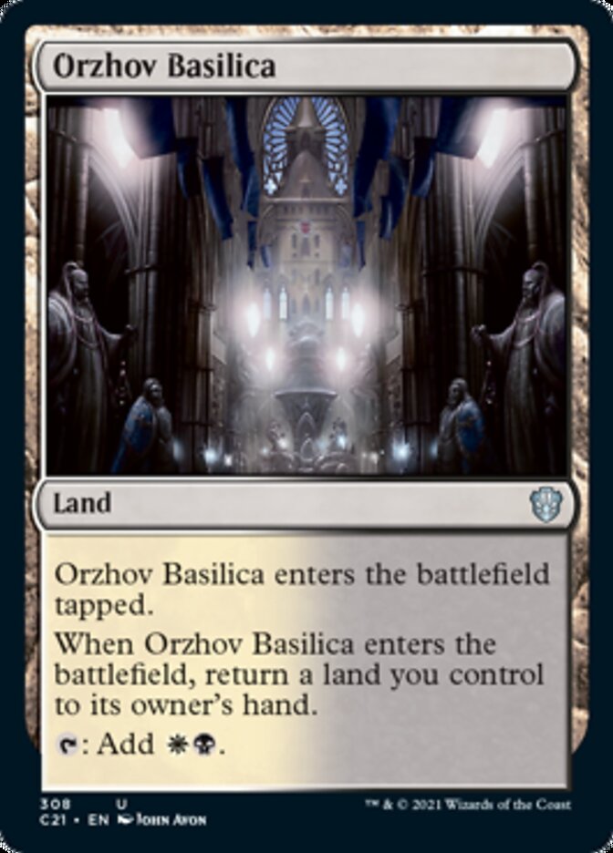 Orzhov Basilica [Commander 2021] 