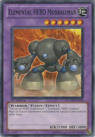 Elemental HERO Mudballman [RYMP-EN018] Common 