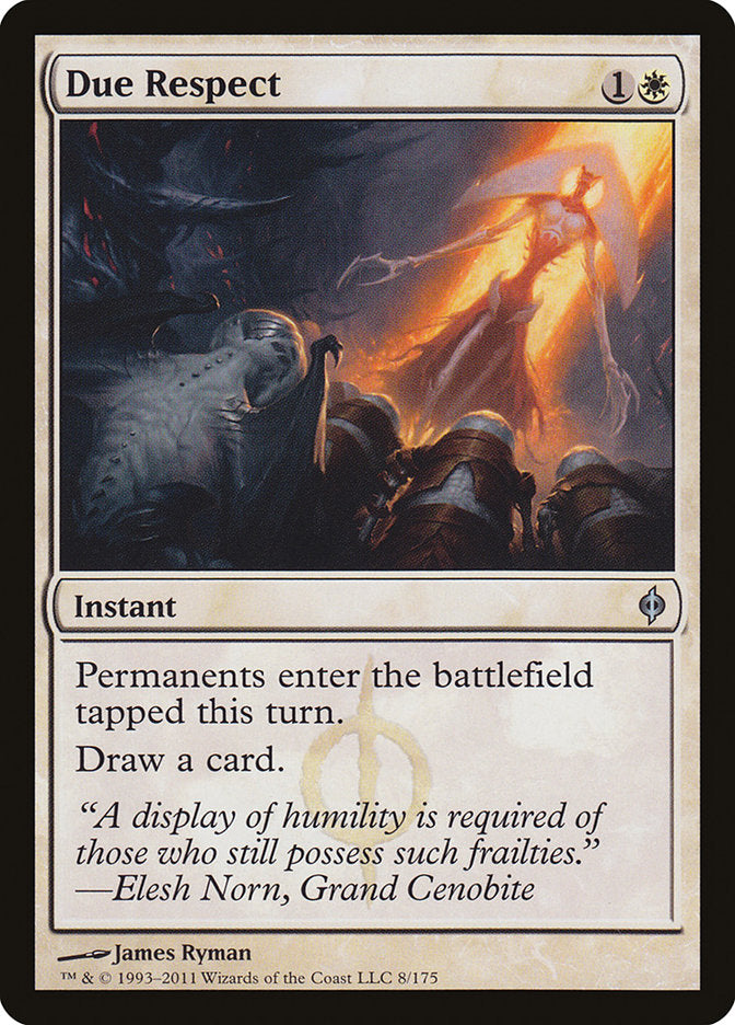 Due Respect [New Phyrexia] 