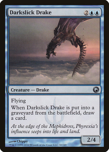 Darkslick Drake [Scars of Mirrodin] 