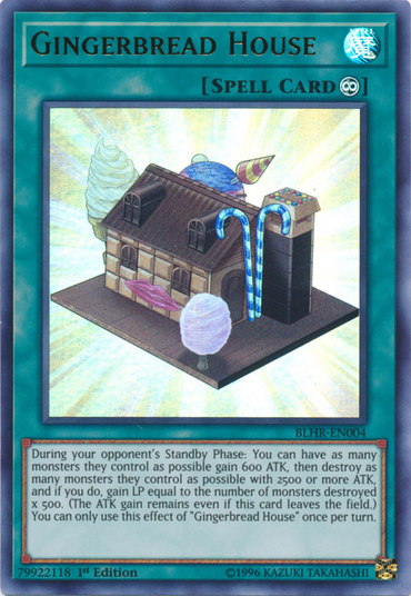 Gingerbread House [BLHR-EN004] Ultra Rare 