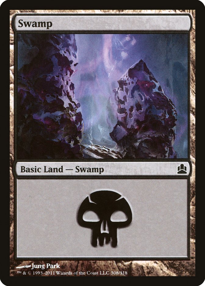 Swamp (308) [Commander 2011] 