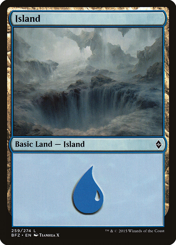 Island (259) [Battle for Zendikar] 