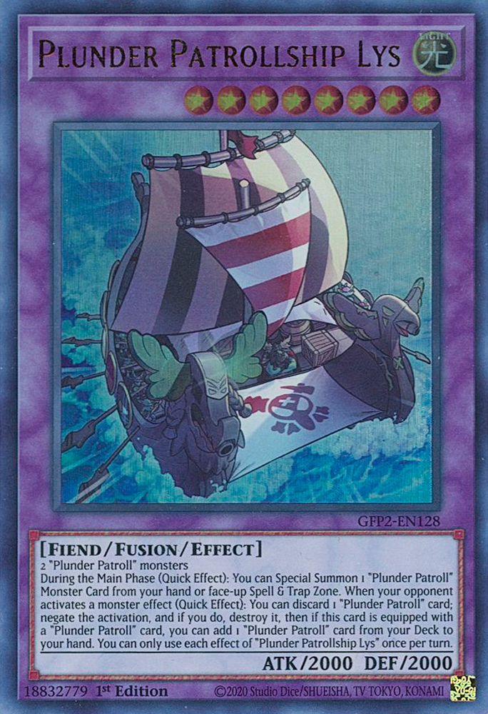 Plunder Patrollship Lys [GFP2-EN128] Ultra Rare 