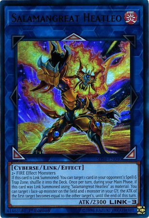 Salamangreat Heatleo [SDSB-EN040] Ultra Rare 