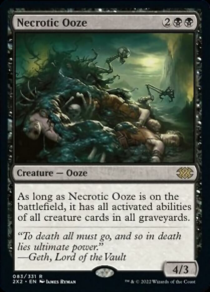 Necrotic Ooze [Double Masters 2022] 